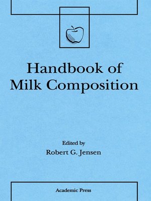 cover image of Handbook of Milk Composition